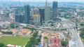 Aerial view of Bangsar, Malaysia